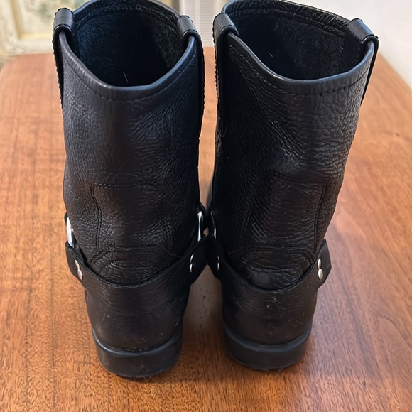 Authentic Yourh Size Frye Harness Moto Boots - Picture 7 of 10